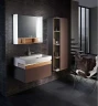 Шкаф пенал Jacob Delafon Terrace 50 R EB1179D-N23 подвесной Коричневый МДФ / ЛДСП