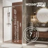 Душевая дверь WasserKRAFT Berkel 120 48P05 профиль Хром стекло прозрачное