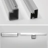 Душевая дверь WasserKRAFT Berkel 120 48P05 профиль Хром стекло прозрачное