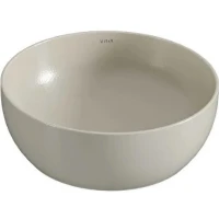 Раковина-чаша Vitra Outline Recycled 41 7992B066-0016 Матовый тауп фарфор накладная