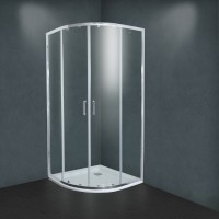 Душевой уголок Timo Altti 90х90 ALTTI-609C профиль Хром стекло прозрачное