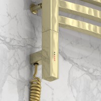 Электрический полотенцесушитель Сунержа Аркус 3.0 800x600 L 020-5704-8060 Шампань нержавеющая сталь