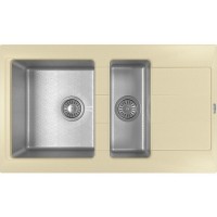Кухонная мойка Florentina Комби-860К 21.410.D0860.202 Шампань комбинированные встраиваемый