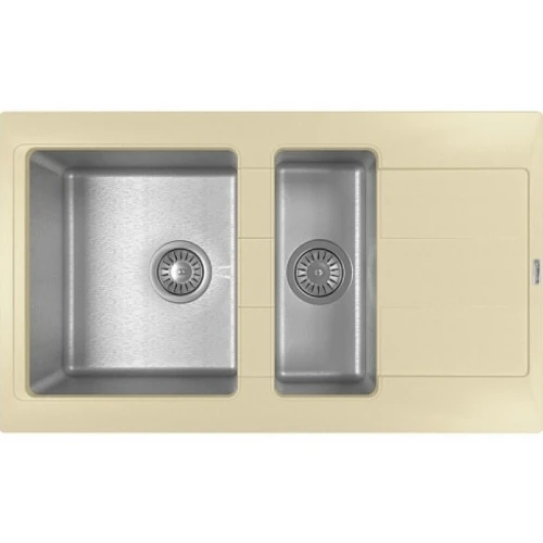 Кухонная мойка Florentina Комби-860К 21.410.D0860.202 Шампань комбинированные встраиваемый