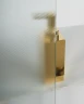 Душевая дверь BelBagno Uno 65 UNO-B-1-65-P-Cr профиль Хром стекло рифленое