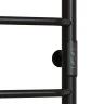 Электрический полотенцесушитель Mixline Mira 60х50 556344 цвет Черный матовый