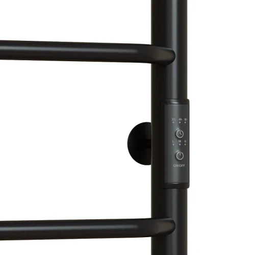 Электрический полотенцесушитель Mixline Mira 60х50 556344 цвет Черный матовый
