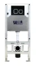 Инсталляция WeltWasser WW Amberg 506 ST 10000005989 для унитаза без клавиши смыва нержавеющая сталь