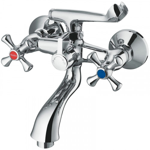 Смеситель для ванны Viko V-1512 универсальный Хром латунь на стену