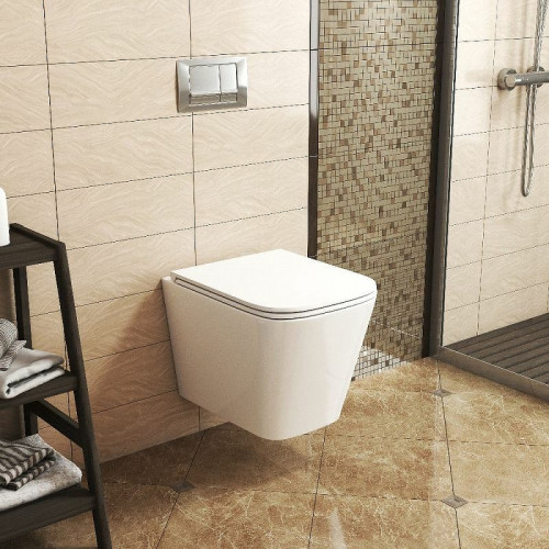 Унитаз Owl 1975 Vatter OWLT190403S подвесной с сиденьем Микролифт фарфор подвесной