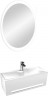 Комплект мебели для ванной DIWO Казань 60 подвесной цвет Белый