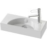 Раковина Jacob Delafon Odeon Rive Gauche 50 R EGO112-56-00 Белая фаянс подвесная, полувстраиваемая