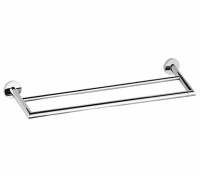 Полотенцедержатель Remer Guest GS33CR двойной цвет Хром