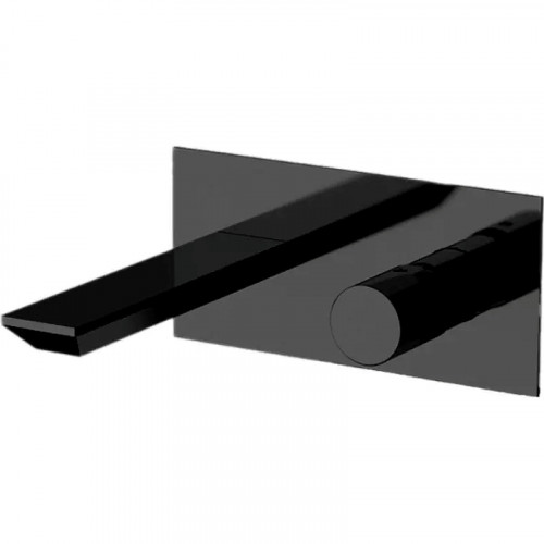 Смеситель для раковины Remer Edge EG515NO Черный матовый латунь встраиваемый