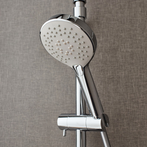 Душевая система Jacob Delafon Metro E26588-CP с термостатом Хром латунь на стену