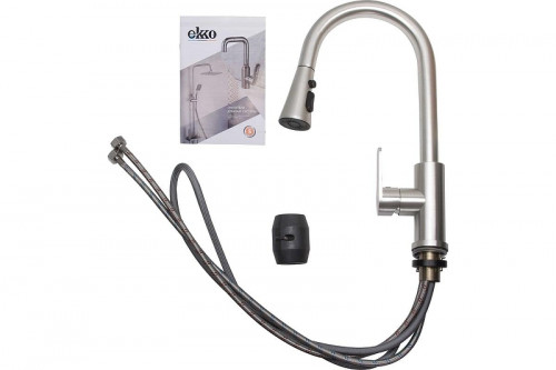 Смеситель для кухни Ekko E6001-5 цвет Сатин