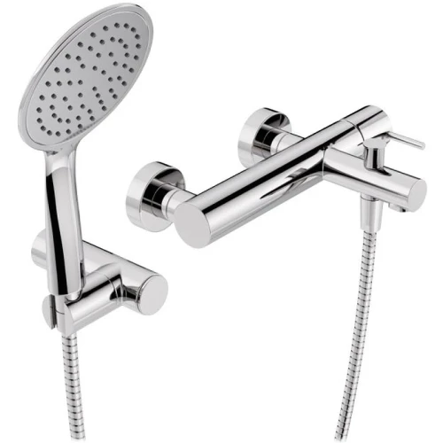 Смеситель для ванны Cezares Leaf LEAF-VD-L-01 Хром