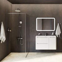 Душевая система Iddis Shelfy SHESBBTi06 Хром латунь на стену