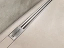 Душевой лоток Berges Super Slim 600 090152 с решеткой Хром матовый