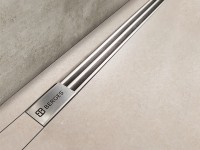 Душевой лоток Berges Super Slim 600 090152 с решеткой Хром матовый