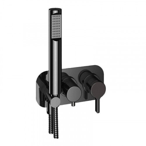 Смеситель для душа Webert Coral CO860512560 цвет Черный матовый