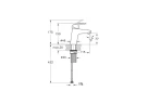 Смеситель для раковины Vitra Flow Round A42923EXP1 цвет Хром