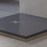 Душевой поддон из искусственного камня RGW Stone Tray (Стоун Трей) ST-G 90х90 16152099-002 цвет Графит