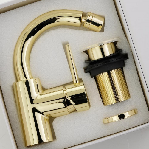 Смеситель для биде Migliore Fortis 31544 цвет Золото