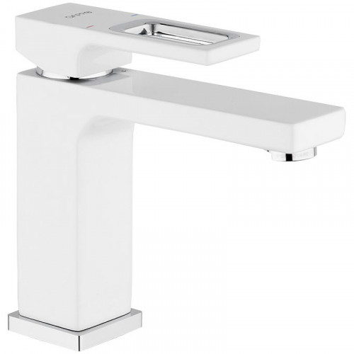 Смеситель для раковины Gappo G17-8 G1017 Белый латунь