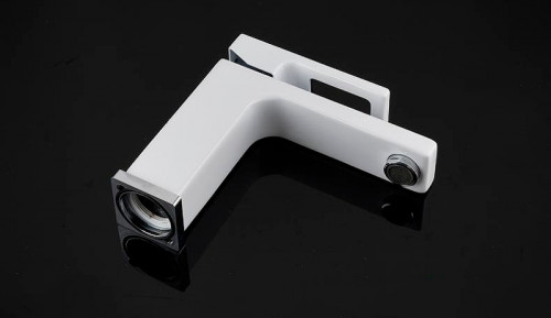 Смеситель для раковины Gappo G17-8 G1017 Белый латунь