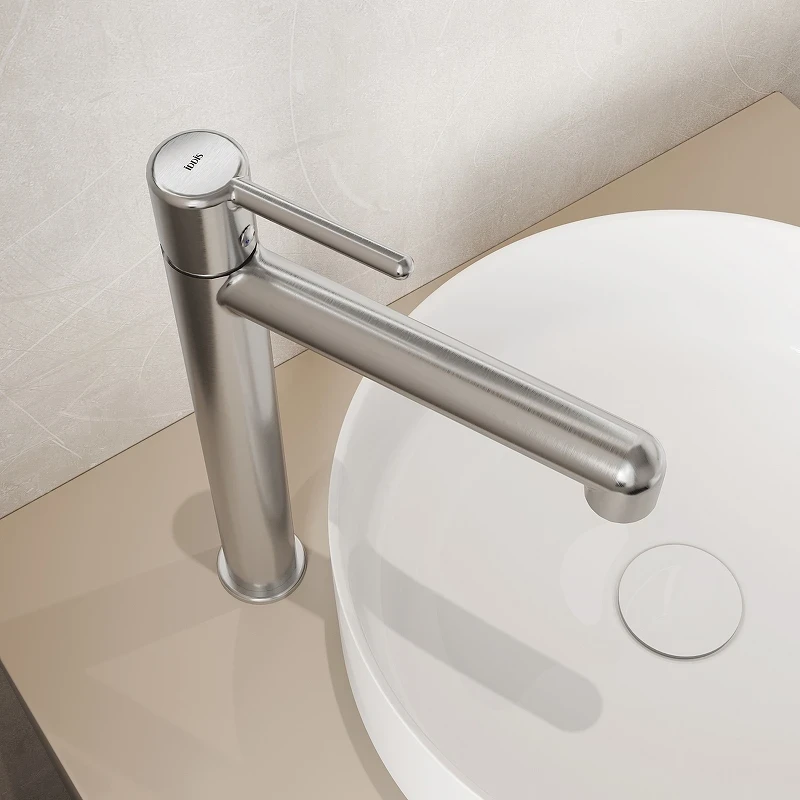 Смеситель для раковины Iddis Aiger AIGBC01i01 Хром матовый