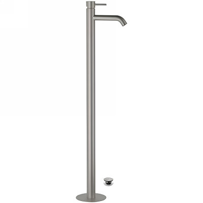 Смеситель для раковины Remer X-Style Inox SSX18 Нержавеющая сталь нержавеющая сталь на пол
