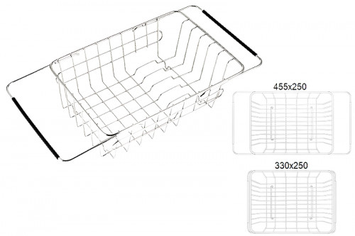 Сушка для посуды ZorG Master ZM 05 Нержавеющая сталь