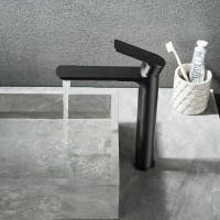 Смеситель для раковины Black&amp;White Universe UK8302B 8302BUK Черный матовый латунь