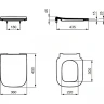 Унитаз Ideal Standard I.Life B ZZ0002 подвесной с сиденьем Микролифт