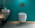 Унитаз Art&Max Forli AM020CHR/SC подвесной с сиденьем Микролифт