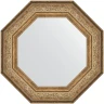 Зеркало Evoform Octagon 65x65 BY 7384 в багетной раме - Виньетка античная бронза 109 мм стекло