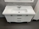 Тумба с раковиной Comforty Монако 120 00003132224 Белая