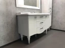 Тумба с раковиной Comforty Монако 120 00003132224 Белая