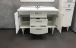 Тумба с раковиной Comforty Монако 120 00003132224 Белая