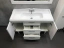Тумба с раковиной Comforty Монако 120 00003132224 Белая