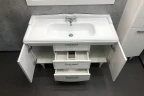 Тумба с раковиной Comforty Монако 120 00003132224 Белая