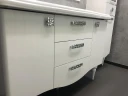 Тумба с раковиной Comforty Монако 120 00003132224 Белая