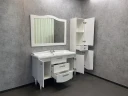 Тумба с раковиной Comforty Монако 120 00003132224 Белая