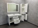Тумба с раковиной Comforty Монако 120 00003132224 Белая