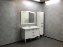 Тумба с раковиной Comforty Монако 120 00003132224 Белая
