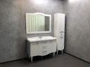 Тумба с раковиной Comforty Монако 120 00003132224 Белая
