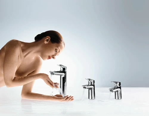 Смеситель для раковины Hansgrohe Logis 71070000 Хром латунь