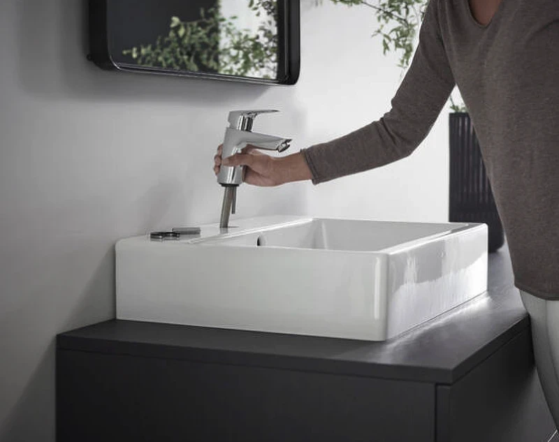Смеситель для раковины Hansgrohe Logis 71070000 Хром латунь