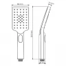 Душевая система WasserKRAFT Wiese A8458.182.200.186.195.202.176 Thermo с термостатом Оружейная сталь латунь встраиваемый